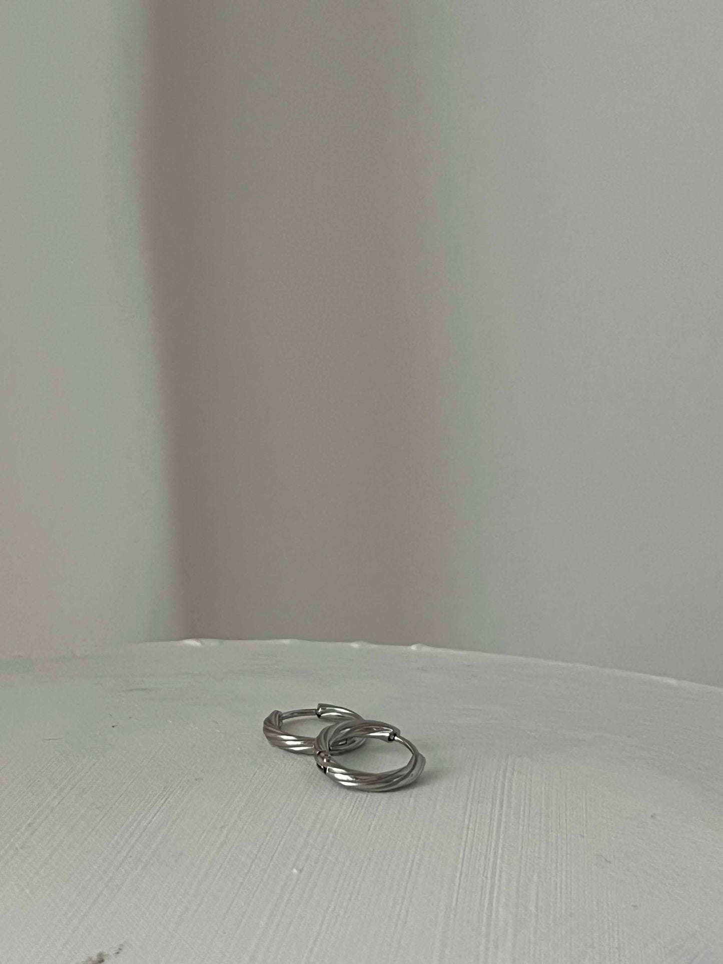 Mini Creolen Reese silver