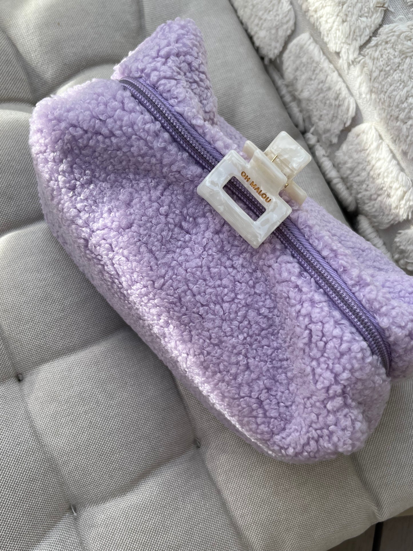 Teddyfell Kosmetiktasche Lila