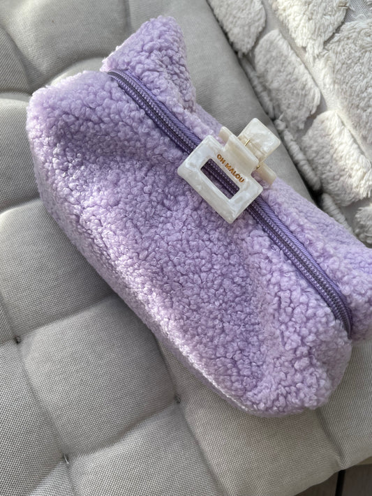 Teddyfell Kosmetiktasche Lila