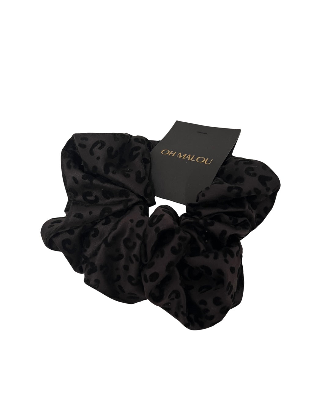 Big size Leo Scrunchie black
