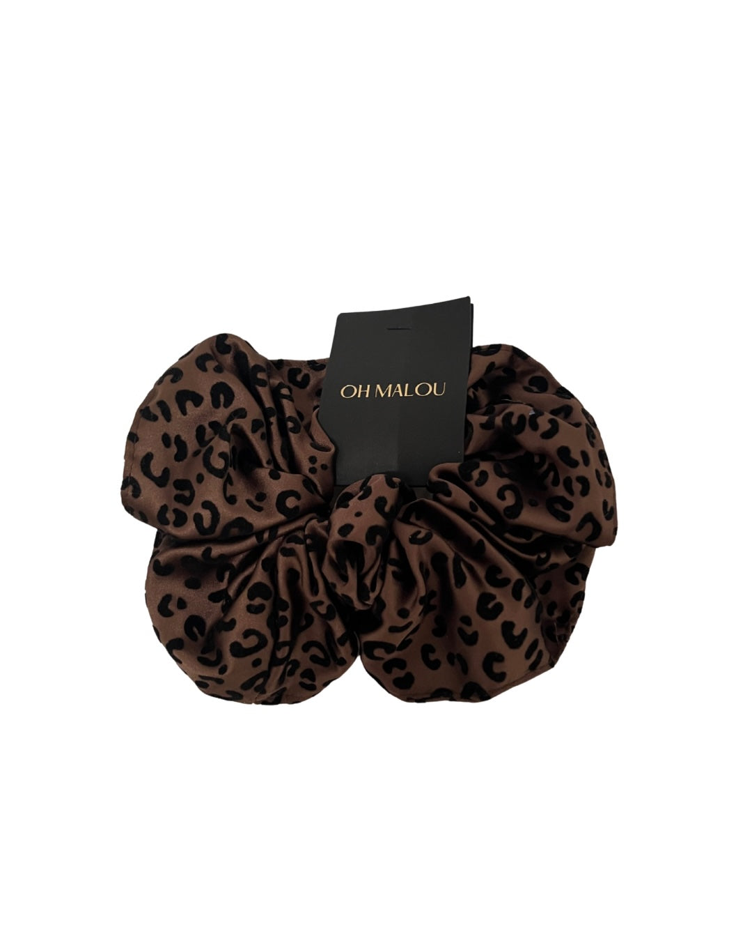 Big size Leo Scrunchie Brown