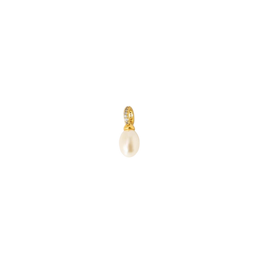 pendant white pearl zirconia