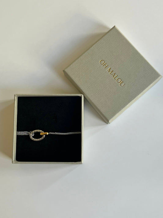 Halskette chrome bicolor Alena