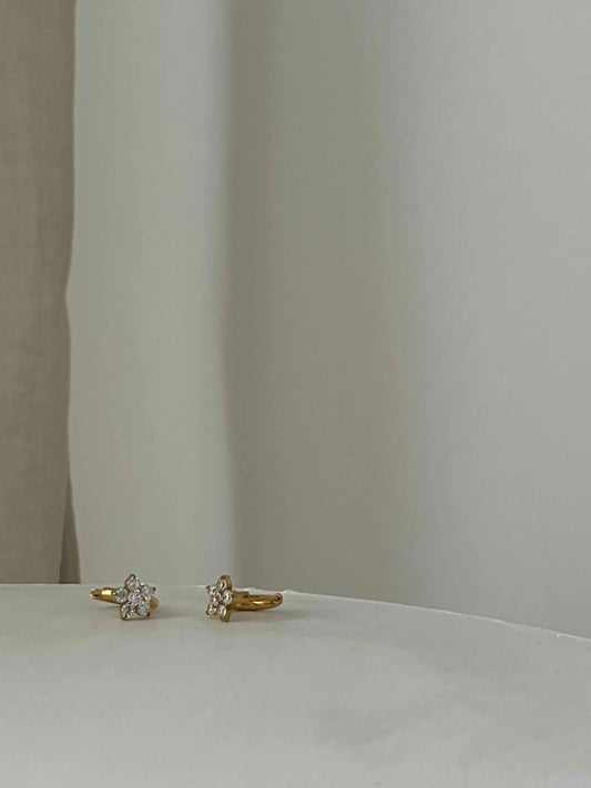 Mini huggie Zirkonia