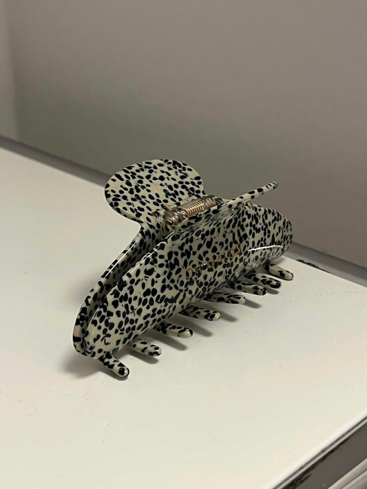 Haarklammer half-moon Dalmatiner