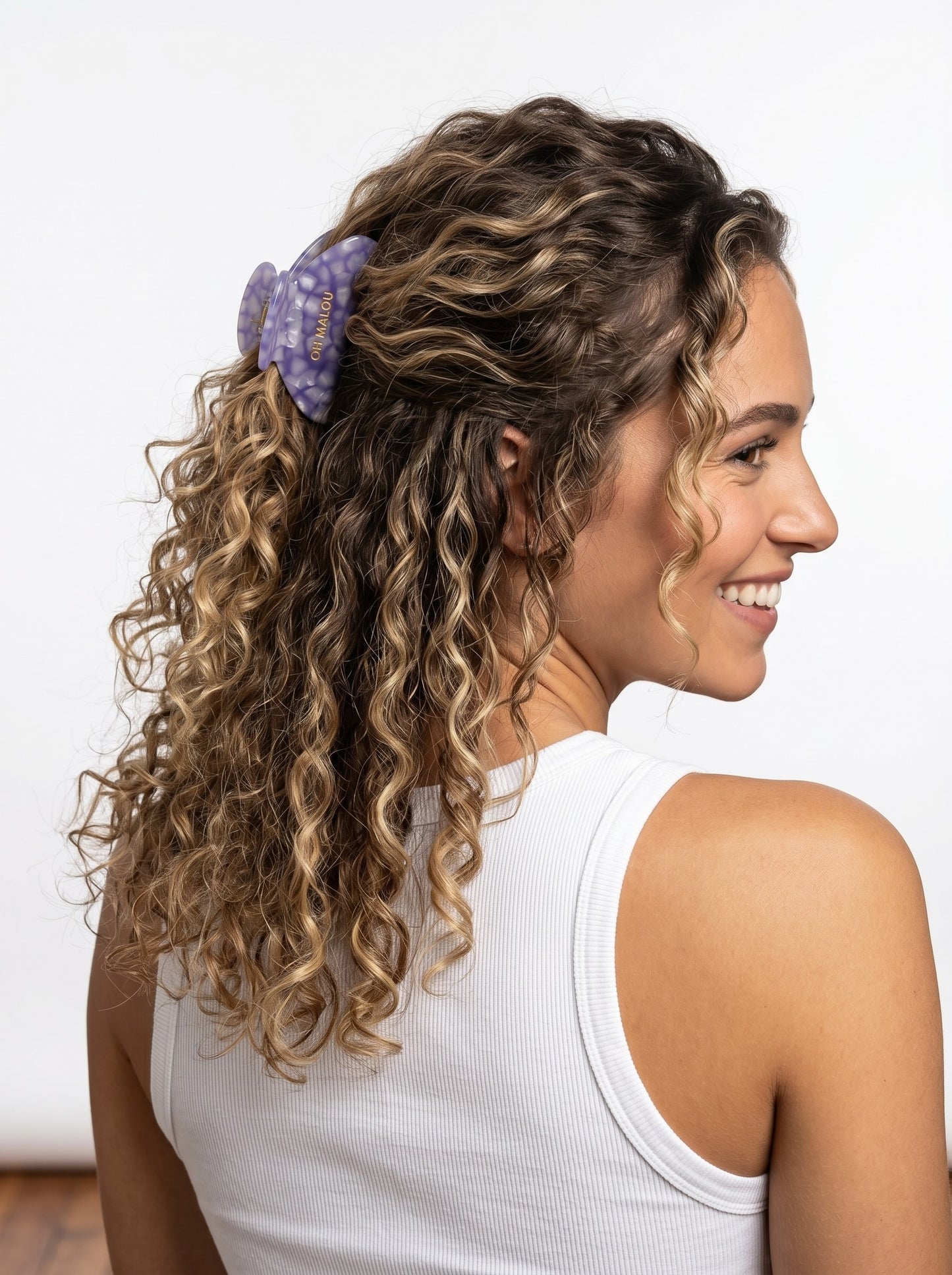 Haarklammer Audrey Half-moon small