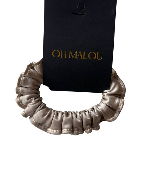 New* Scrunchie Champagne