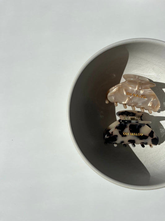 Haarklammer Claire Half-moon small