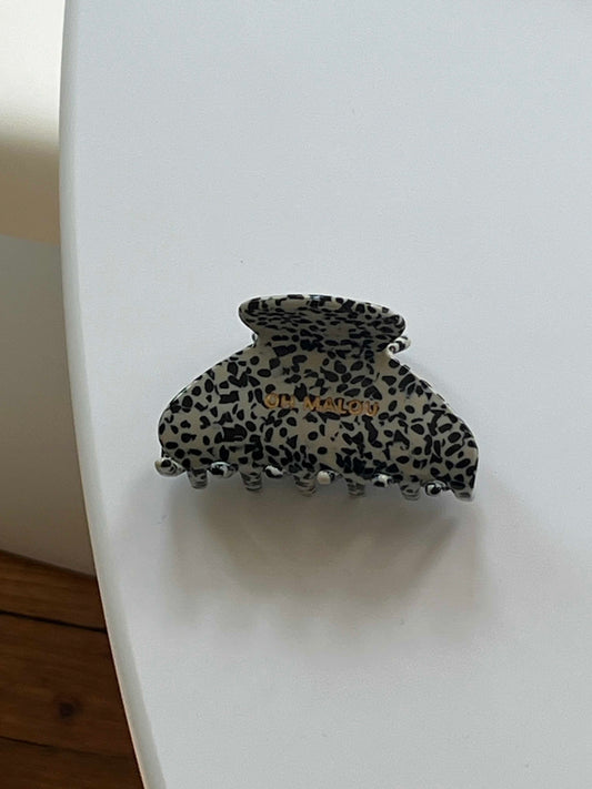 Haarklammer Dalmatiner Half-moon small