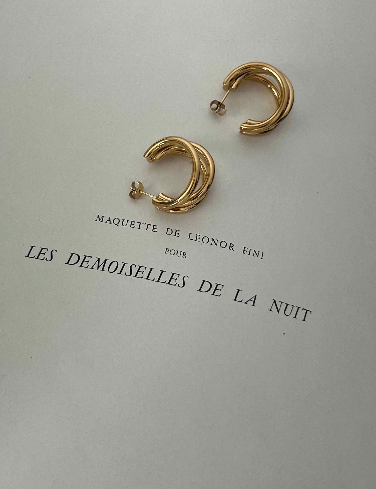 Lénnor hoops gold