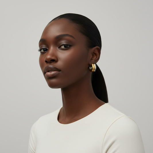 Bicolor hoops Somaya